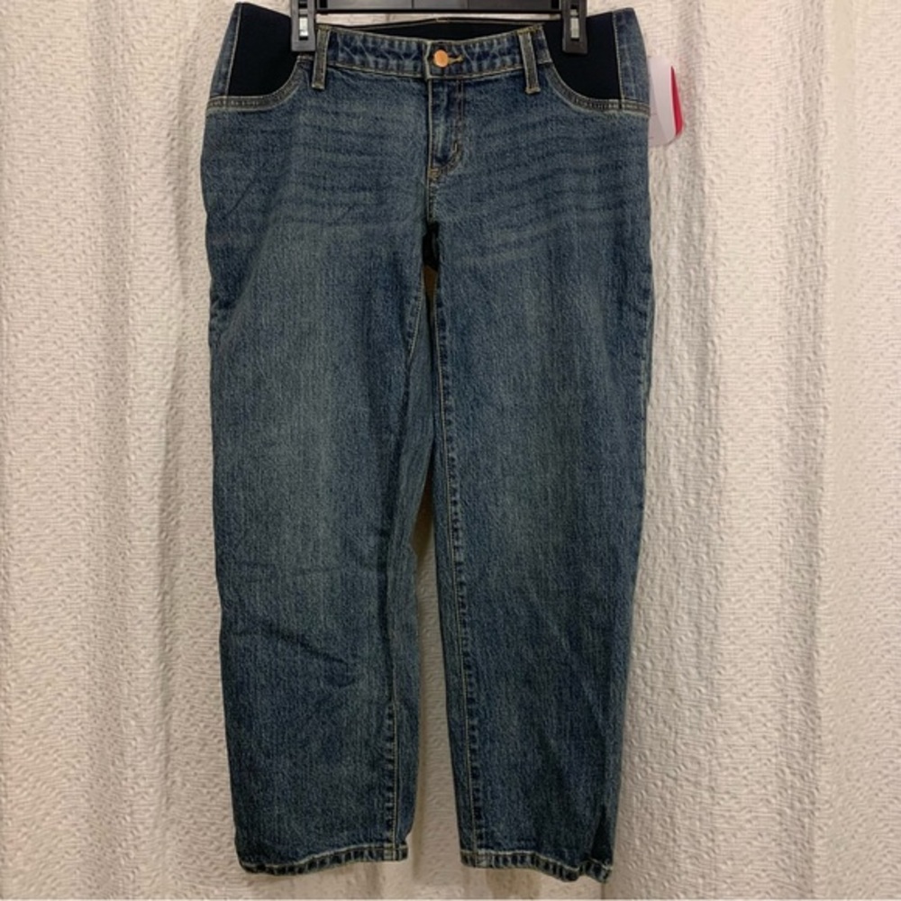 NWT Maternity womens Isabel Jeans. Size 2. Vintage stretch with‎ side panels.